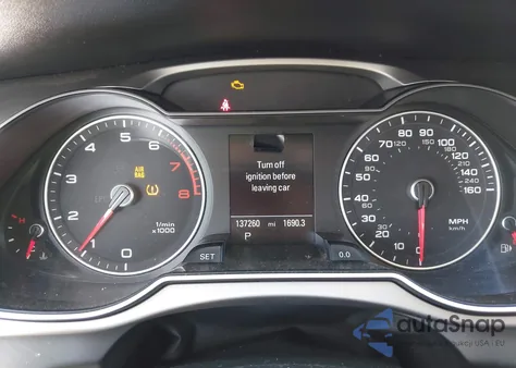 2015 Audi A4 2.0T Premium из США, поврежденный, VIN WAUKFAFLXFN005214